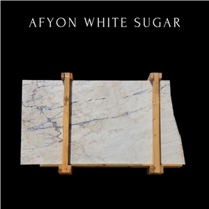 White Sugar Marble - White Marble Slab