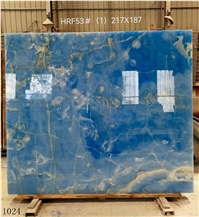 Argentina Azur Onyx Onice Vein Blue In China Stone Market