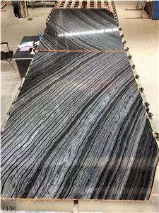 Black Wooden Marble Rosewood Grain In China Stone Market