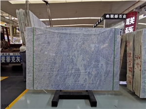 Brazil Crystal Tropical Blue Marble In China Stone Market