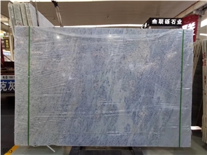 Brazil Tropical Crystal Blue Marble In China Stone Market