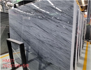 China Cartier Grey Gray Marble Slab Tile