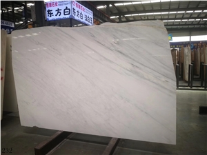 China Oriental Orient Snow East White Marble Sichuan Slab