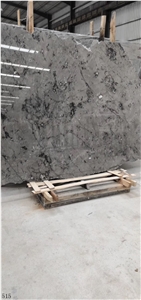 Cloudy Grey Wolf Marble Slab Wall Tile In China Stone Market