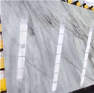 Italy Nuvolato Classico Apuano Carrara Gray Marble Slab Tile