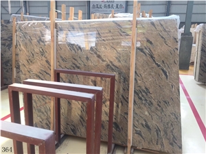 Philippines Apollo Grey Marble Tiger Gray Gold Mocca Slab
