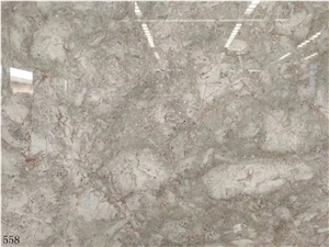 Shangri La Quartzite Grey Slab Tile In China Stone Market
