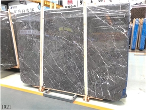 Turkey Star Grey Marble Afyon Gri Slab In China Stone Market