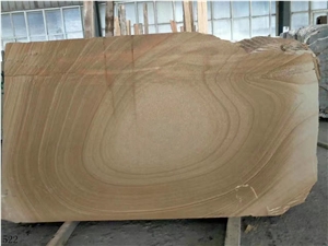 Wood Grain Brown Marble Royal Slab In China Stone Market