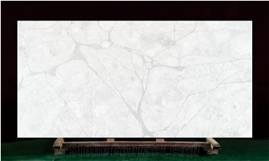 Calacatta White Quartz Stone Slab Supplier Artificial Quartz