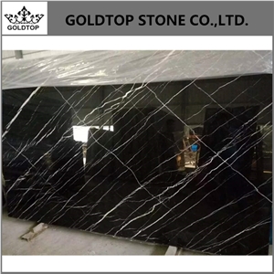China Black Marble And Granite With White Cheap Black Stone