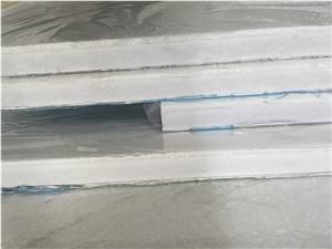 Panda White Marble PVC Aluminium Laminated Panels