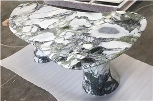 Design Cold Jade Green Marble Ice Green Marble Table Home