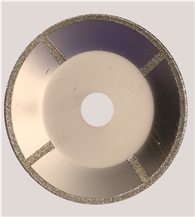 Electroplated Concave Saw Blade With Protection