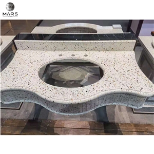 Cement Concrete Terrazzo Wash Basins And Sinks For Bathroom