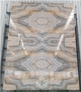 Layout Roma Impression Brown Marble Tile