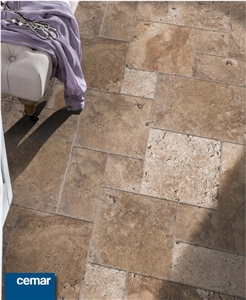 Commercial Eco Travertine French Pattern Set