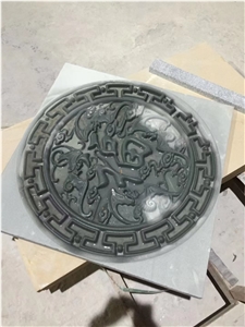 Bluestone Stone Carving Wall Relief 