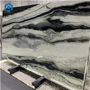 Black And White Quartzite Slabs For Countertop & Vanity Top