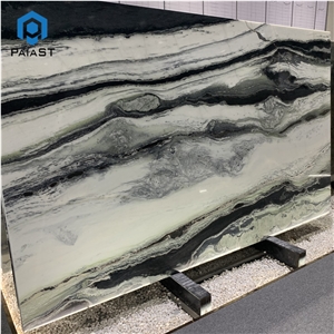 Black And White Quartzite Slabs For Countertop & Vanity Top