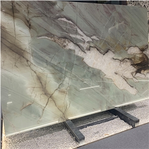 Exotic Stone Green Marble For Background Wall And Countertop