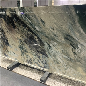 Green Valley Marble Polished Slabs Tiles For Interior Wall