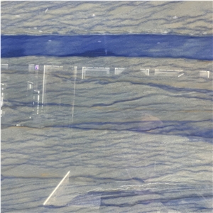 Luxury Stone Azul Macaubas Quartzite Slab For Background Wall