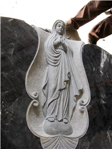 Engraving Angel Monument Tombstone Headstone Gravestone