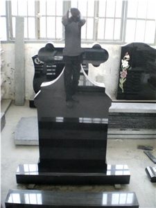 Top Quality China Black Granite Cemetery/Monument/Gravestone