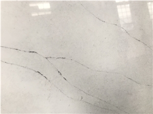 Wonderful Carrara Marble Vein Artificial Quartz 