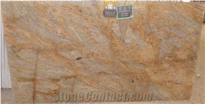 Vyara Gold Granite Slabs, Yellow Granite Tiles S
