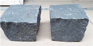 Black Basalt Cobblestone, Pavers, Cubestone