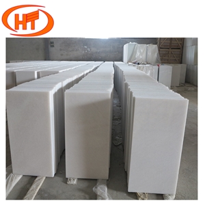 Pure White Slab Floor Tile Marble Stone From Vietnam