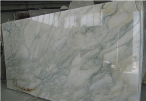 Calacatta Verde Marble Slabs, Turkey White Marble Slabs