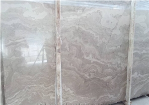 Crosscut White Oaktimber Grey Marble Slabs