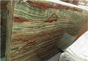 Ezmerald Onyx Slabstiles For Private Meeting Place,