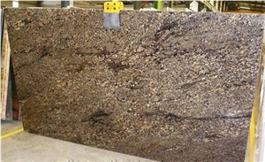 Geo Giblee Slab Granite, India Beige Granite