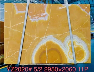 Orange Onyx Yellow Onyx  For Wall 1029