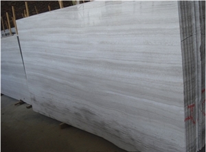 Timber White Marble, Wooden White Marble Slabs