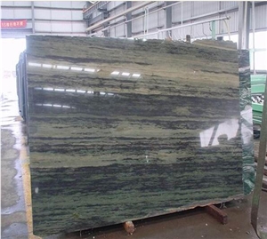 Verde Bamboo Granite Slabs  Brazil Green Granite