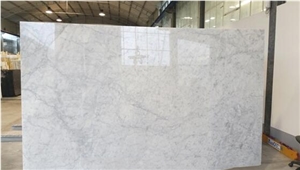 White Carrara Extra Marble Slabs Italy  Polished Marble 