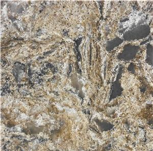 VG 2411 Artificial Carrara Quartz Stone Slab Calacatta