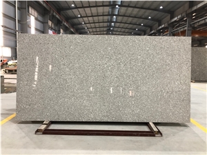 VG 2503 Artificial Carrara Quartz Stone Slab Calacatta