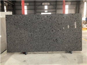 VG2105 Artificial Carrara Quartz Stone Slab Calacatta