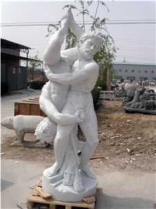 Two Man Nude Sculpture