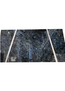20Mm Thickness Natural Labradorite Lemurian Blue Granite