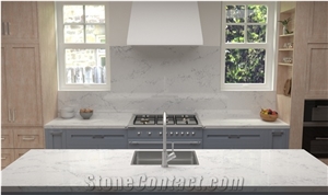 Calacatta Luna Quartz Artificial Stone Kitchen Tops