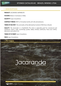 Jacaranda Quartzite Amphibiolite Block / Madeirus Quartzite Blocks