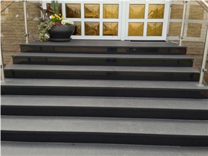 Outdoor Stairs With Natural Stone Granite Deck Stair Steps