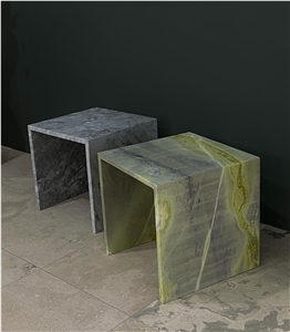 Custom Made Stone Interior Furniture
